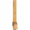 Ekena Millwork Bellingham Rough Sawn Timber Gable Bracket, Western Red Cedar, 72"W x 33"H x 4"D x 4"F, 11/12 Pitch GBW072X33X0404BEL00RWR - alternate 2